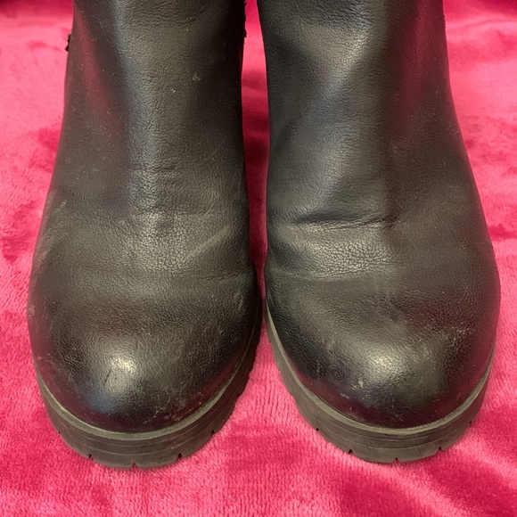 Sam & Libby Black Boots Size 7.5 - Picture 2 of 9